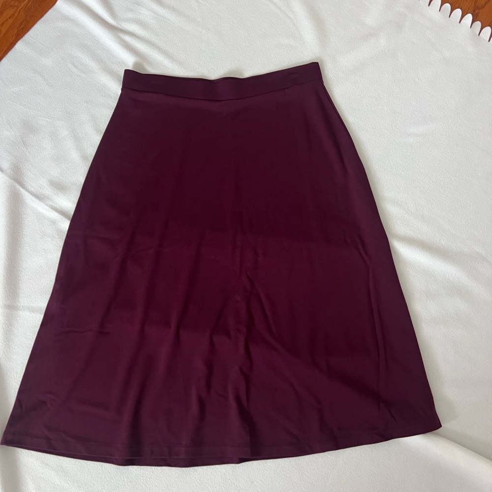 GAP Deep Purple A-Line Skirt
